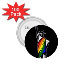 Pride Statue Of Liberty  1 75  Buttons (100 Pack)  by Valentinaart