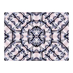 Futuristic Geo Print Double Sided Flano Blanket (mini)  by dflcprints