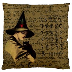 Witchcraft Vintage Standard Flano Cushion Case (two Sides) by Valentinaart
