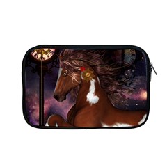 Steampunk Wonderful Wild Horse With Clocks And Gears Apple Macbook Pro 13  Zipper Case by FantasyWorld7