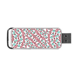 Multicolor Graphic Pattern Portable Usb Flash (two Sides) by dflcprints