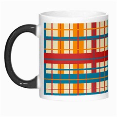 Plaid Pattern Morph Mugs by linceazul