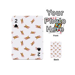 Crabs Photo Collage Pattern Design Playing Cards 54 (mini)  by dflcprints