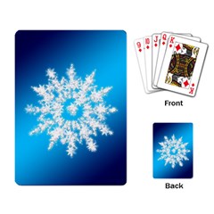 Background Christmas Star Playing Card by Nexatart