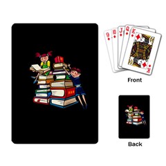 Back To School Playing Card by Valentinaart