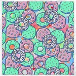 Donuts pattern Canvas 12  x 12   11.4 x11.56  Canvas - 1