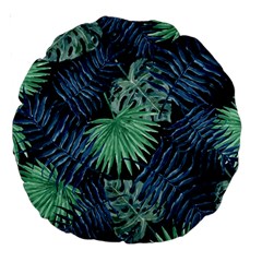Tropical Pattern Large 18  Premium Round Cushions by ValentinaDesign