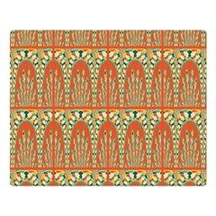 Arcs Pattern Double Sided Flano Blanket (large)  by linceazul