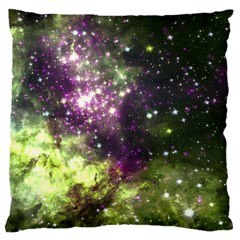 Space Colors Large Flano Cushion Case (one Side) by ValentinaDesign