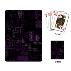 Abstract Art Playing Card by ValentinaDesign