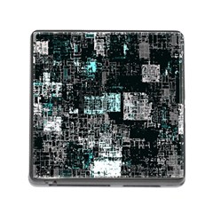 Abstract Art Memory Card Reader (square) by ValentinaDesign