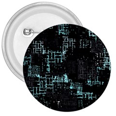 Abstract Art 3  Buttons by ValentinaDesign