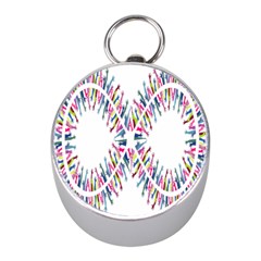 Free Symbol Hands Mini Silver Compasses by Mariart