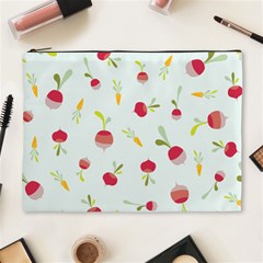 Root Vegetables Pattern Carrots Cosmetic Bag (xl) by Mariart