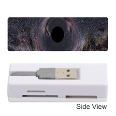 Black Hole Blue Space Galaxy Star Memory Card Reader (stick)  by Mariart