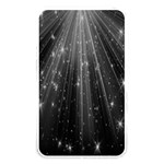 Black Rays Light Stars Space Memory Card Reader Front