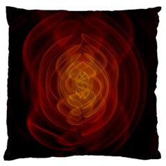 High Res Nostars Orange Gold Large Flano Cushion Case (one Side) by Mariart