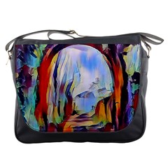 Abstract Tunnel Messenger Bags by NouveauDesign