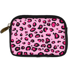 Pink Leopard Digital Camera Cases by TRENDYcouture