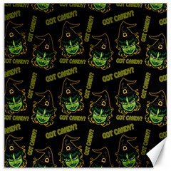 Pattern Halloween Witch Got Candy? Icreate Canvas 12  X 12   by iCreate