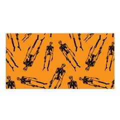 Halloween Skeletons  Satin Shawl by iCreate