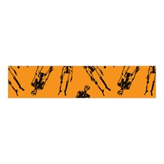 Halloween Skeletons  Velvet Scrunchie by iCreate