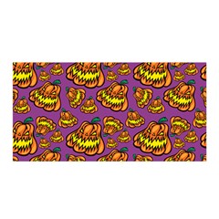 Halloween Colorful Jackolanterns  Satin Wrap by iCreate