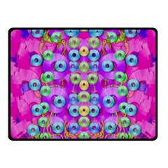 Festive Metal And Gold In Pop Art Fleece Blanket (small) by pepitasart
