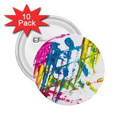 No 128 2 25  Buttons (10 Pack)  by AdisaArtDesign