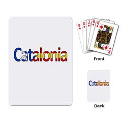 Catalonia Playing Card by Valentinaart