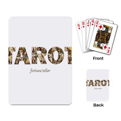 Tarot Fortune Teller Playing Card by Valentinaart