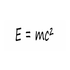 E=mc2 Gravity Formula Physics Satin Wrap by picsaspassion
