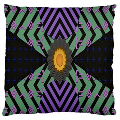 Secret Code Formula Sun Large Cushion Case (one Side) by Mariart