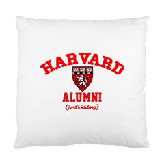 Harvard Alumni Just Kidding Standard Cushion Case (one Side) by Celenk