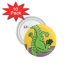 Dragon 1 75  Buttons (10 Pack) by Celenk