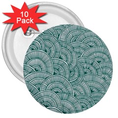 Design Art Wesley Fontes 3  Buttons (10 Pack)  by wesleystores
