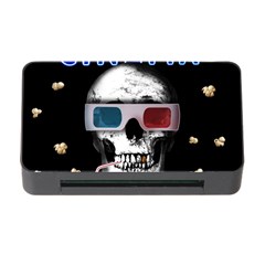 Cinema Skull Memory Card Reader With Cf by Valentinaart