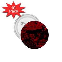 Graffiti 1 75  Buttons (10 Pack) by ValentinaDesign