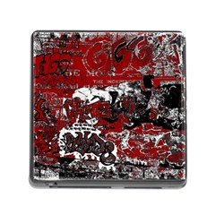 Graffiti Memory Card Reader (square) by ValentinaDesign