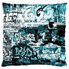 Graffiti Standard Flano Cushion Case (one Side) by ValentinaDesign