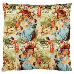 Seamless Vintage Design Standard Flano Cushion Case (one Side) by Celenk