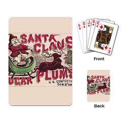 Vintage Santa Claus  Playing Card by Valentinaart