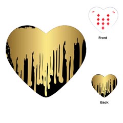 Drip Cold Playing Cards (heart)  by NouveauDesign
