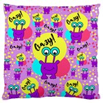 Crazy Large Flano Cushion Case (Two Sides) Front