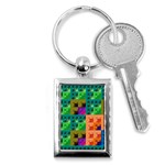 Pattern Key Chains (Rectangle)  Front