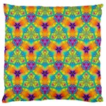 Pattern Large Flano Cushion Case (Two Sides) Front