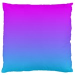 Pattern Large Flano Cushion Case (Two Sides) Back