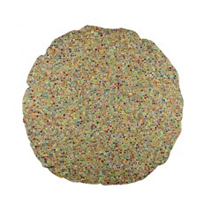 Pattern Standard 15  Premium Flano Round Cushions by gasi