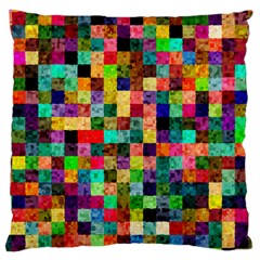 Pattern Large Cushion Case (two Sides) by gasi