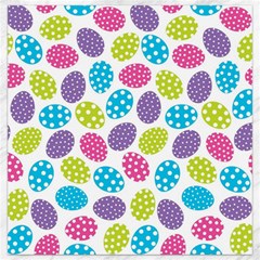 Polka Dot Easter Eggs Canvas 12  X 12   by allthingseveryone